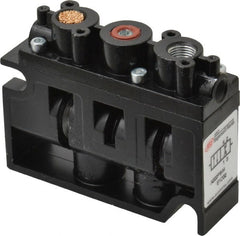 ARO/Ingersoll-Rand - 1/4", 2-Position Alpha Stacking Solenoid Valve - 1.9 CV Rate, 2-7/16" High x 3-1/4" Long - Exact Tooling