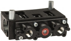 ARO/Ingersoll-Rand - 1/4", 2-Position Alpha Stacking Solenoid Valve - 1.9 CV Rate, 2-7/16" High x 3-1/4" Long - Exact Tooling
