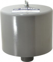 Made in USA - 1-1/4" Port, 6" High x 6" Wide, FRL Filter - 80 SCFM, 220°F Max - Exact Tooling