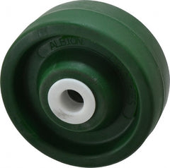Albion - 5 Inch Diameter x 2 Inch Wide, Polyurethane Caster Wheel - 1,000 Lb. Capacity, 2-3/16 Inch Hub Length, 3/4 Inch Axle Diameter, Delrin Bearing - Exact Tooling