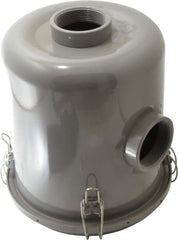 Made in USA - 2" Port, 10" High x 8" Wide, Compact FRL Filter - 150 SCFM - Exact Tooling