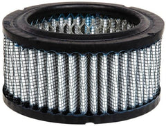 Made in USA - Replacement Filter Element - 2-5/16" High x 4-3/8" Wide, For Use with Air Intake Filters - Exact Tooling