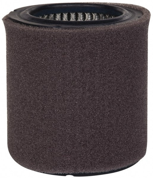 Made in USA - Replacement Filter Element - 4-3/4" High x 4-3/8" Wide, For Use with Air Intake Filters - Exact Tooling