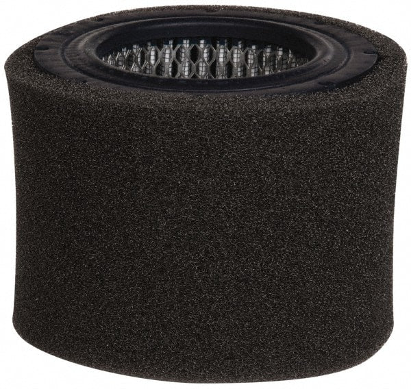 Made in USA - Replacement Filter Element - 4-3/4" High x 5-3/4" Wide, For Use with Air Intake Filters - Exact Tooling