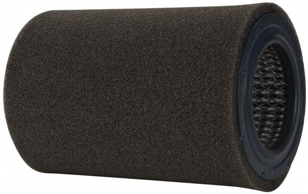 Made in USA - Replacement Filter Element - 9-1/2" High x 5-3/4" Wide, For Use with Air Intake Filters - Exact Tooling