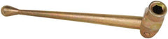 Kurt - 1 Piece Vise Handle - Cast Iron, 7/8" Hex, 16-1/8" Long - Exact Tooling