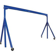 Vestil - 6,000 Lb Load Capacity, Steel Gantry Crane - Exact Tooling