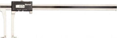 Starrett - 0 to 350mm Range, 0.01mm Resolution, Electronic Caliper - Stainless Steel with 93.98mm Stainless Steel Jaws, 0.02mm Accuracy, SPC Output - Exact Tooling
