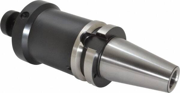 Kennametal - BT40 Taper Shank 1" Pilot Diam Shell Mill Holder - 4" Flange to Nose End Projection, 2-3/4" Nose Diam, 1/2-20 Lock Screw, Through-Spindle & DIN Flange Coolant - Exact Tooling