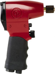 Chicago Pneumatic - 1/4" Drive, 7,000 RPM, 12 Ft/Lb Torque Impact Wrench - Pistol Grip Handle, 2,100 IPM, 8 CFM, 90 psi, 1/4" NPT Inlet - Exact Tooling