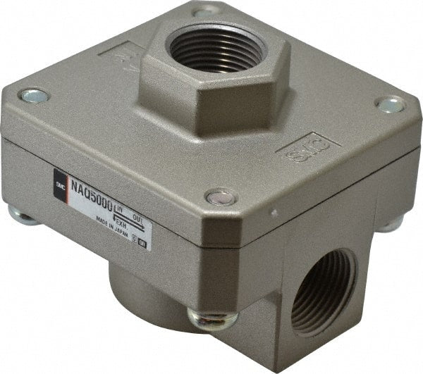 SMC PNEUMATICS - 3/4" NPTF Quick Exhaust Valve - 7 to 150 psi - Exact Tooling