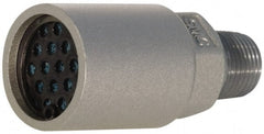 SMC PNEUMATICS - 1 NPT, 3.84" OAL, Muffler - 150 Max psi, 19 Decibel Rating - Exact Tooling