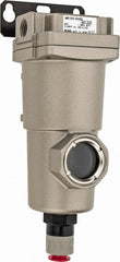 SMC PNEUMATICS - 1/4" NPT Pipe, 10.5 CFM Refrigerated Air Dryer - 2.2 kw, 6-11/32" Long, Closed Auto Drain - Exact Tooling