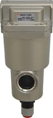 SMC PNEUMATICS - 3/8" NPT Pipe, 26 CFM Refrigerated Air Dryer - 5.5 kw, 6-7/8" Long, Closed Auto Drain - Exact Tooling