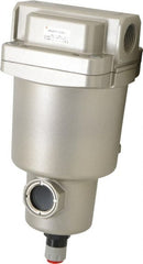 SMC PNEUMATICS - 3/4" NPT Pipe, 77 CFM Refrigerated Air Dryer - 15 kw, 8-15/16" Long, Closed Auto Drain - Exact Tooling