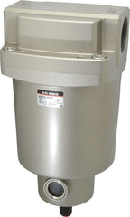 SMC PNEUMATICS - 1-1/2" NPT Pipe, 212 CFM Refrigerated Air Dryer - 37 kw, 12-11/32" Long, Open Auto Drain - Exact Tooling