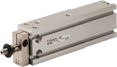 SMC PNEUMATICS - 16mm Bore x 20mm Stroke Vacuum Cylinder - 85 psi, 125.5mm OAL - Exact Tooling