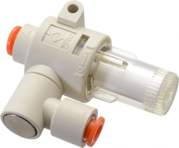 SMC PNEUMATICS - 1/4" Vacuum Suction Filter - 1.1 SCFM - Exact Tooling