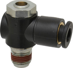 ARO/Ingersoll-Rand - 1/8" Male NPT x 1/4" Female NPT Right Angle Flow Control Valve - Exact Tooling