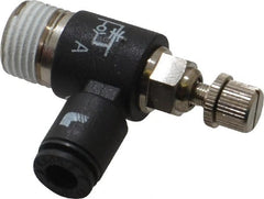 Legris - 1/8 Male NPT x 5/32" Tube OD Miniature Exhaust Valve - Exact Tooling