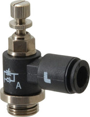 Legris - 1/8 BSPP x 6mm Tube OD Miniature Exhaust Valve - Exact Tooling