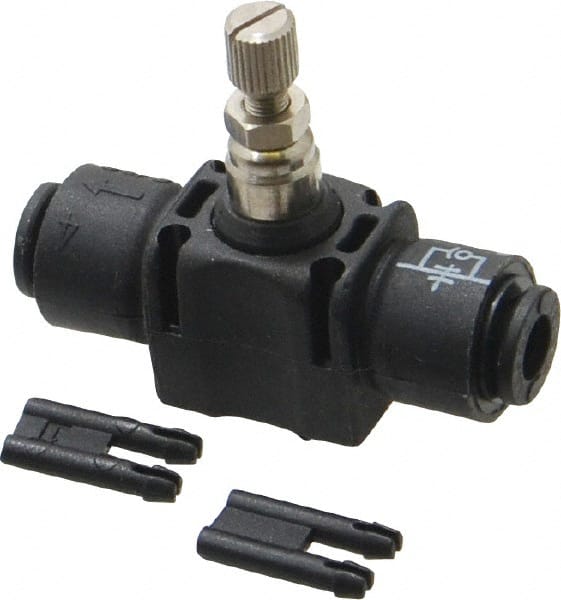 Legris - 5/32" Tube OD Inline Flow Control Valve - Exact Tooling