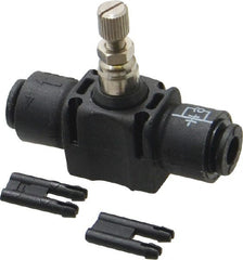 Legris - 5/32" Tube OD Inline Flow Control Valve - Exact Tooling
