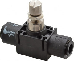 Legris - 3/8" Tube OD Inline Flow Control Valve - Exact Tooling