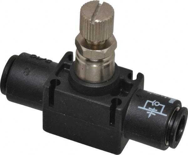 Legris - 8mm Tube OD Inline Flow Control Valve - Exact Tooling