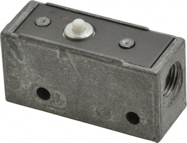 Mead - 3 Way Pilot Air Valve - 1/8" NPT Inlet, Pin Plunger - Exact Tooling