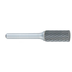 ‎SA-14 -3/16 × 5/8 LOC × 1/4 Shank × 2 OAL Cylindrical Carbide Medium Tough Cut Burr - Exact Tooling