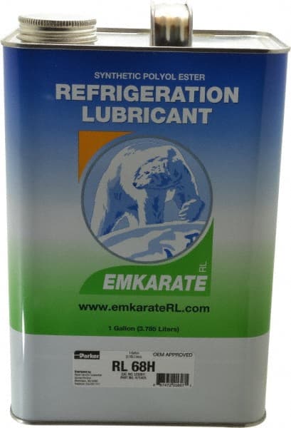 Parker - 1 Gallon Container Polyolester Refrigeration Oil - 68 ISO - Exact Tooling