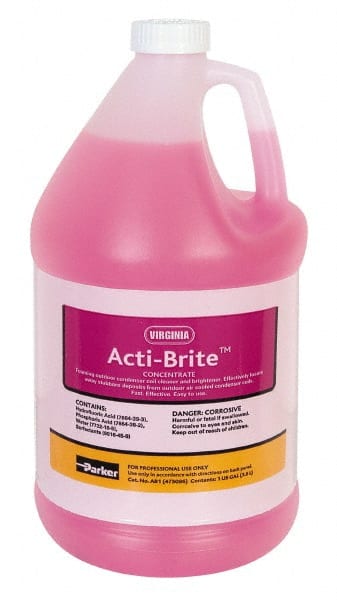 Parker - 5 Gal HVAC Coil Cleaner - For Air Cooled Condenser Coils - Exact Tooling