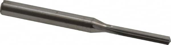 Kennametal - 3.3mm, 130° Point, Solid Carbide Straight Flute Drill Bit - Exact Tooling