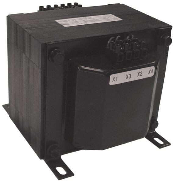 Sola/Hevi-Duty - 1 Phase, 0.15 kVA, Control Transformer - 2 Input, 1 Output Winding, 50/60 Hz, 5.21 Inch Deep x 3.89 Inch High, 131°F Temp Rise - Exact Tooling
