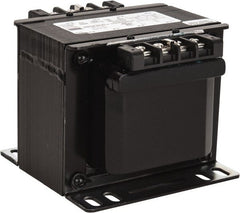 Sola/Hevi-Duty - 1 Phase, 0.5 kVA, Control Transformer - 2 Input, 1 Output Winding, 60, 50/60 at 220 V x 440 V, 50/60 at 230 V x 460 V Hz, 6.31 Inch Deep x 4.53 Inch High, 131°F Temp Rise - Exact Tooling