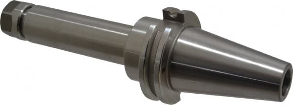 Accupro - 0.02" to 0.433" Capacity, 6" Projection, CAT40 Taper Shank, ER16 Collet Chuck - 0.0002" TIR, Through-Spindle & DIN Flange Coolant - Exact Tooling