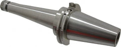 Accupro - 0.02" to 0.433" Capacity, 8" Projection, CAT50 Taper Shank, ER16 Collet Chuck - 0.0002" TIR, Through-Spindle & DIN Flange Coolant - Exact Tooling