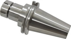 Accupro - 0.078" to 0.787" Capacity, 4" Projection, CAT50 Taper Shank, ER32 Collet Chuck - 0.0002" TIR, Through-Spindle & DIN Flange Coolant - Exact Tooling