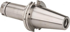 Accupro - 0.078" to 0.787" Capacity, 6" Projection, CAT50 Taper Shank, ER32 Collet Chuck - 0.0002" TIR, Through-Spindle & DIN Flange Coolant - Exact Tooling