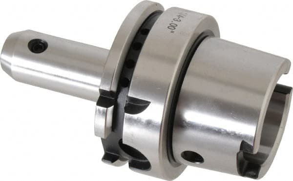 Accupro - HSK63A Taper Shank 1/4" Hole End Mill Holder/Adapter - Exact Tooling