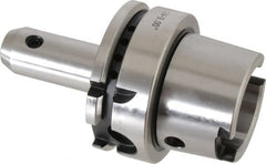 Accupro - HSK63A Taper Shank 1/4" Hole End Mill Holder/Adapter - Exact Tooling