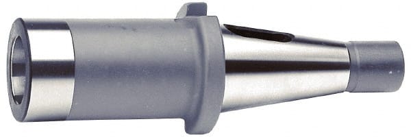 Accupro - NMTB50 Outside Taper, 3MT Inside Taper, NMTB to Morse Taper Adapter - 2.38" Projection, 1.57" Nose Diam, Through Coolant - Exact Tooling