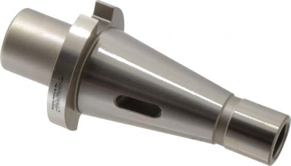 Accupro - NMTB40 Outside Taper, 2MT Inside Taper, NMTB to Morse Taper Adapter - 1-3/4" Projection, 1-1/4" Nose Diam, Through Coolant - Exact Tooling