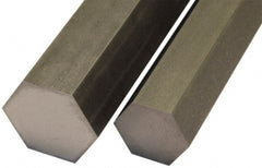 Value Collection - 7/8" Width Across Flats x 6' Long, Steel Hexagon Bar - Material Specification 1018 - Exact Tooling