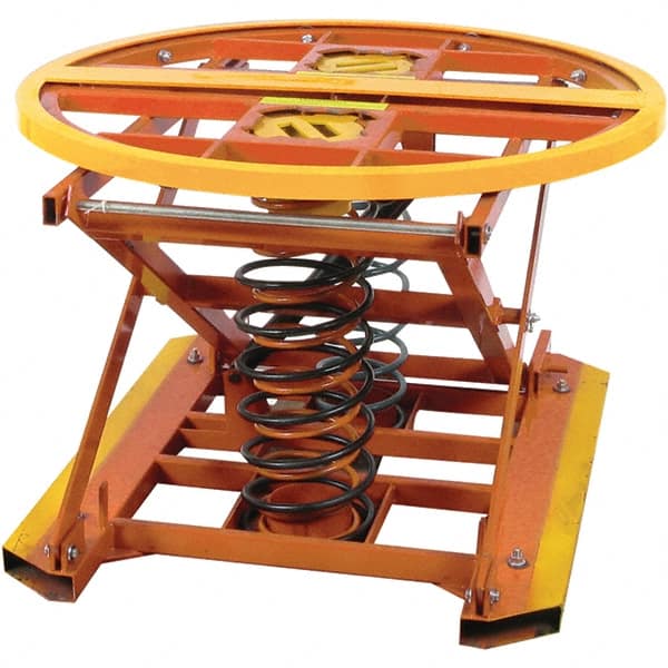 Wesco Industrial Products - 4,500 Lb Capacity Steel Pallet Positioner - 40-3/4" High - Exact Tooling