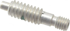 Gibraltar - 1/4-20, 1/2" Thread Length, 1/8" Max Plunger Diam, 1 Lb Init to 5 Lb Final End Force, Knob Handle Plunger - Knobless Threaded Stud, 1/8" Length Under Head/Shoulder, 1/8" Plunger Projection - Exact Tooling