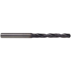 Kennametal - 4.3mm 140° Point TiAlN Finish Solid Carbide Jobber Drill - Exact Tooling