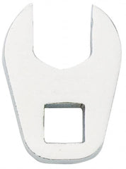 Proto - 10mm 1/4" Drive Chrome Crowfoot Wrench - 49/64" Head Diam x 0.218" Head Thickness, 1.05" OAL - Exact Tooling