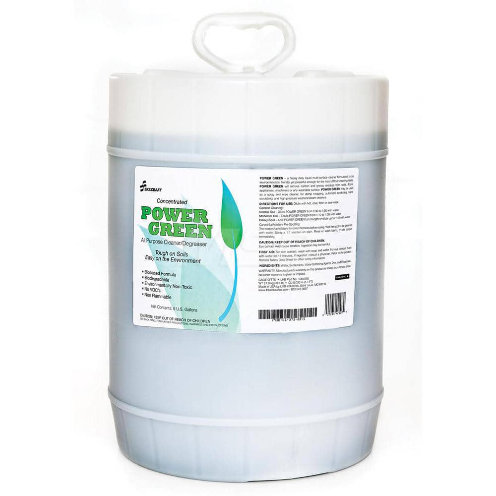 Ability One - All-Purpose Cleaners & Degreasers; Type: Cleaner/Degreaser ; Container Type: Drum ; Container Size: 55 Gal. ; Scent: Unscented ; Form: Liquid Concentrate - Exact Tooling
